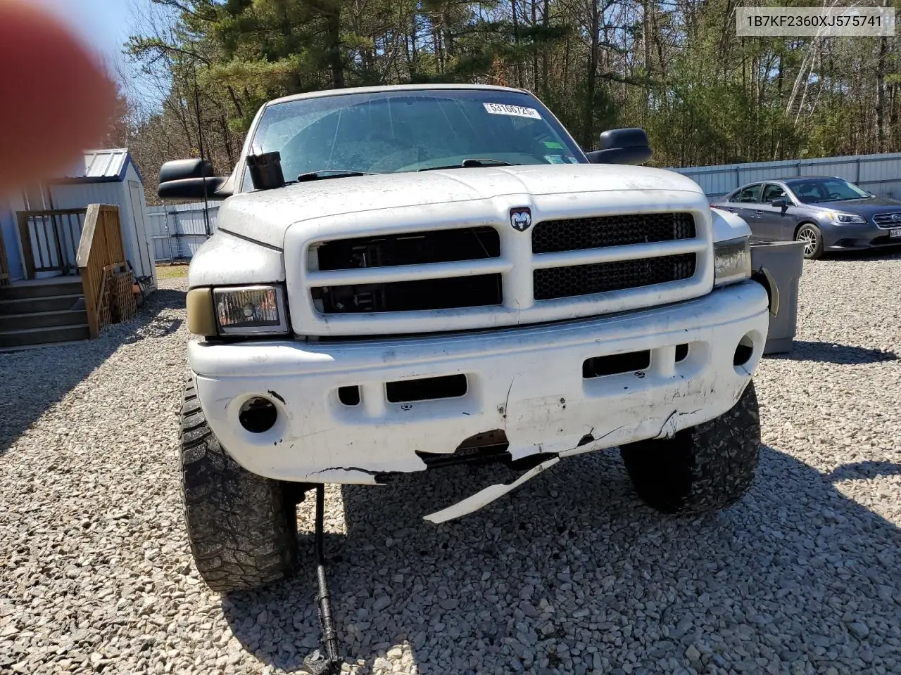 1999 Dodge Ram 2500 VIN: 1B7KF2360XJ575741 Lot: 53166725