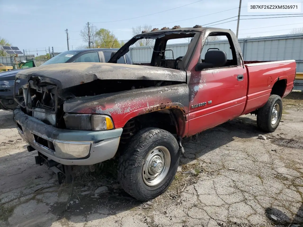 1999 Dodge Ram 2500 VIN: 3B7KF26Z2XM526971 Lot: 54605525