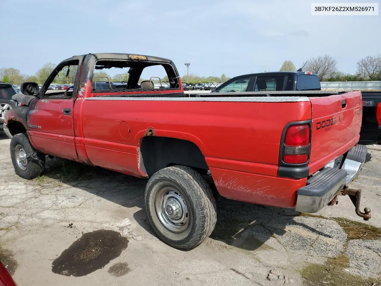 1999 Dodge Ram 2500 VIN: 3B7KF26Z2XM526971 Lot: 54605525