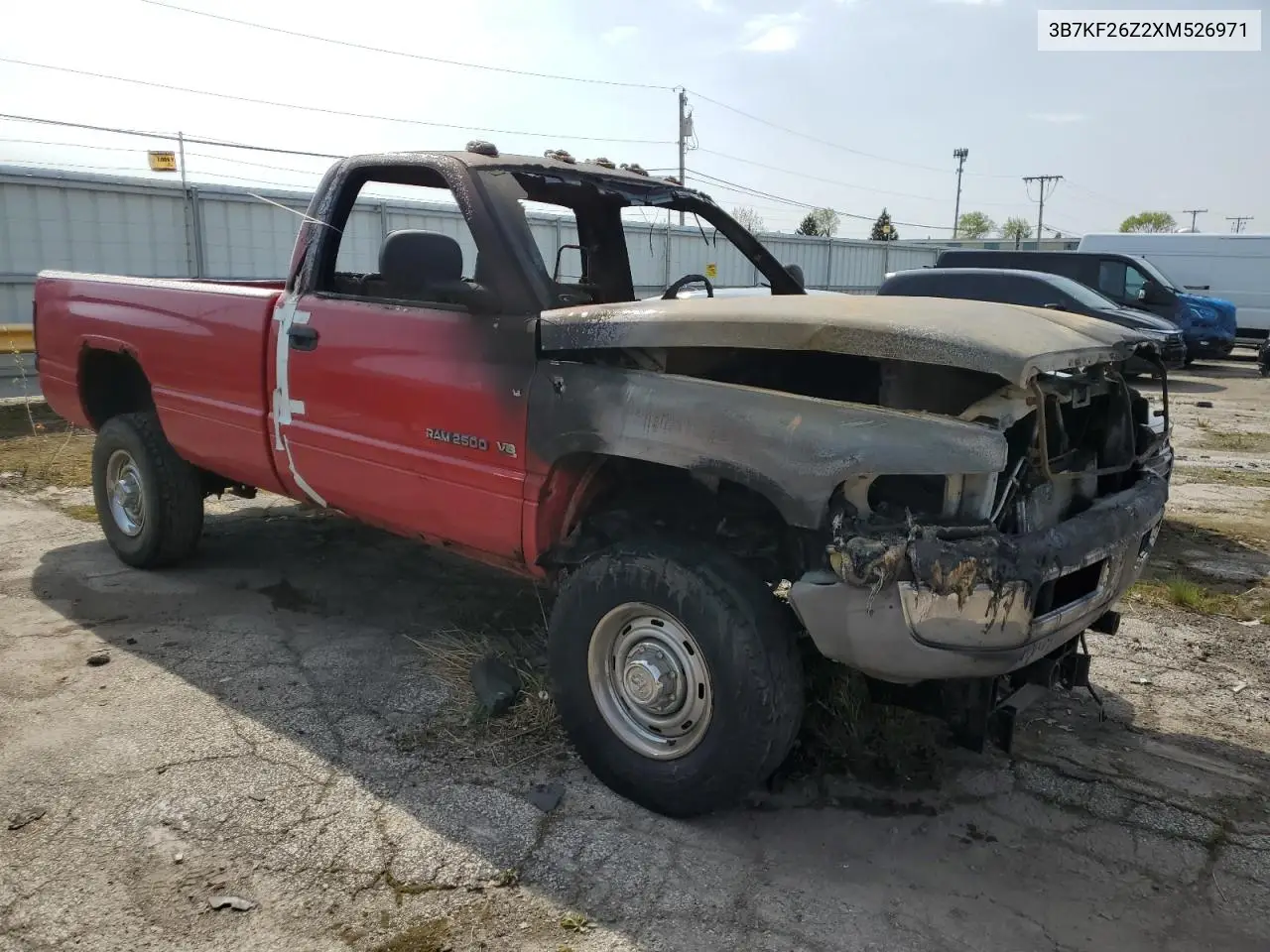 1999 Dodge Ram 2500 VIN: 3B7KF26Z2XM526971 Lot: 54605525