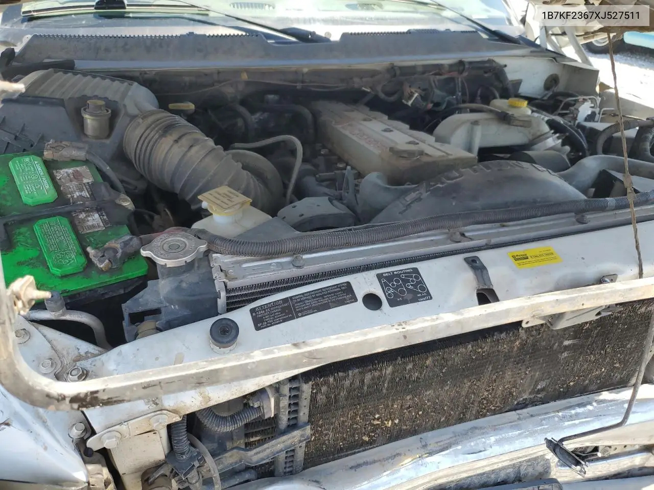 1999 Dodge Ram 2500 VIN: 1B7KF2367XJ527511 Lot: 59876275