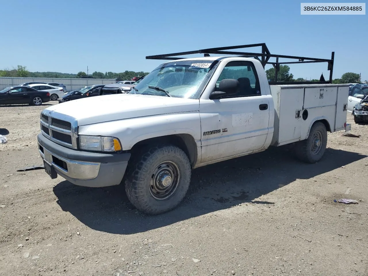 1999 Dodge Ram 2500 VIN: 3B6KC26Z6XM584885 Lot: 60183854