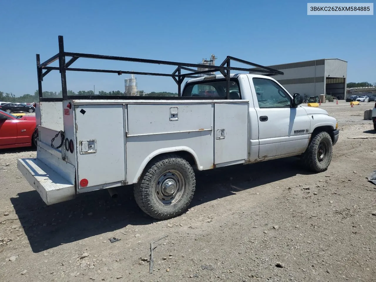 1999 Dodge Ram 2500 VIN: 3B6KC26Z6XM584885 Lot: 60183854