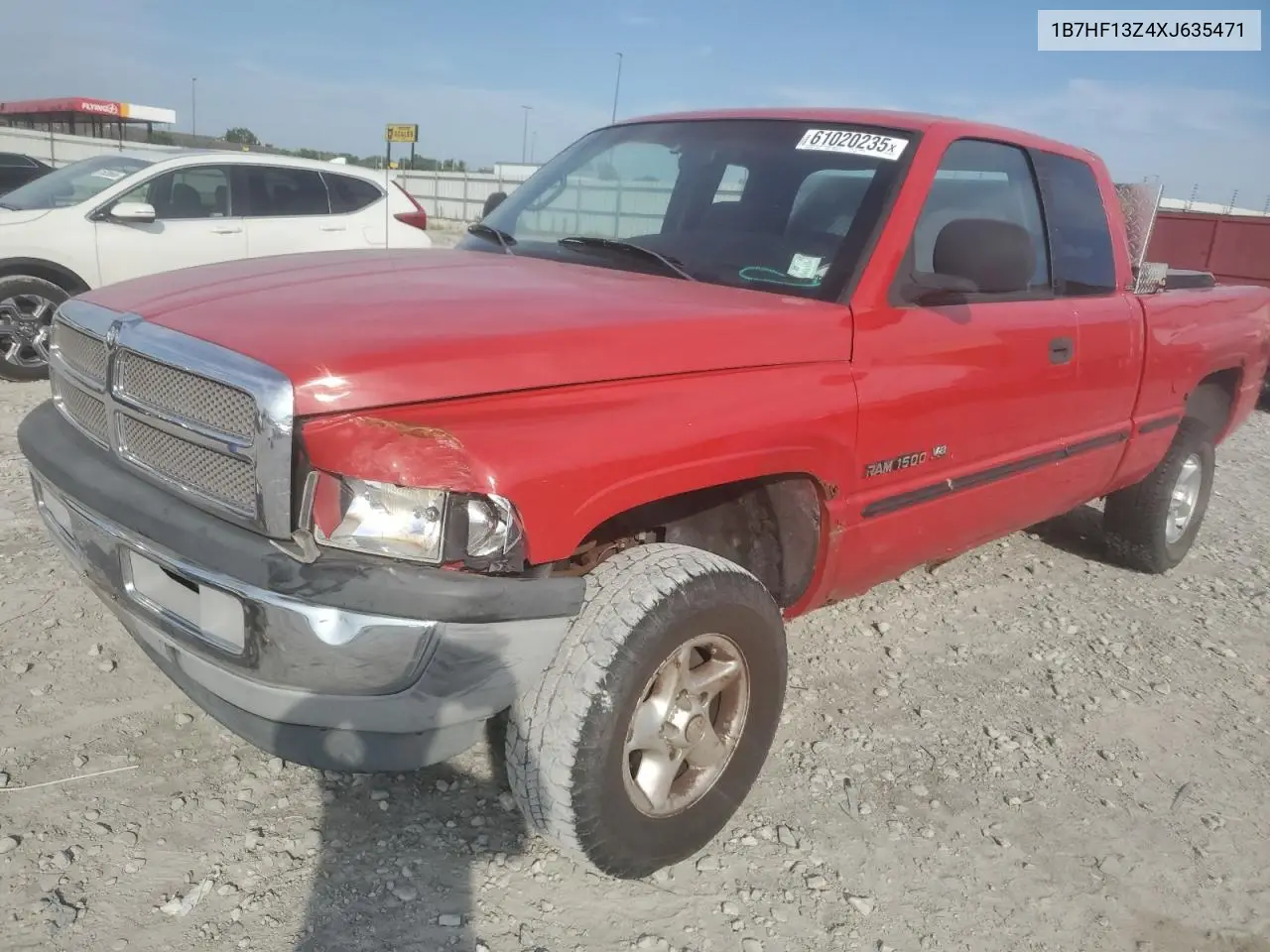 1999 Dodge Ram 1500 VIN: 1B7HF13Z4XJ635471 Lot: 61020235