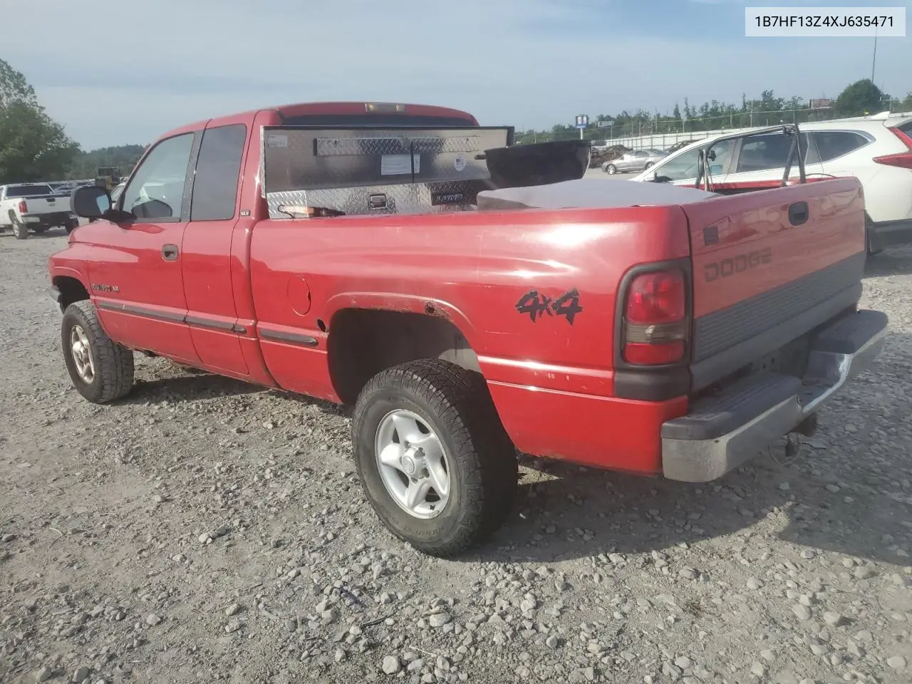 1999 Dodge Ram 1500 VIN: 1B7HF13Z4XJ635471 Lot: 61020235