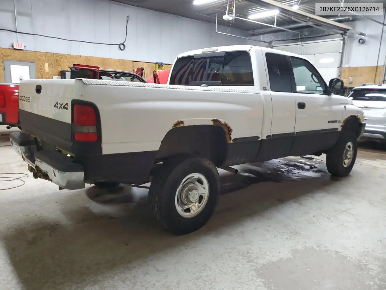 1999 Dodge Ram 2500 VIN: 3B7KF23Z5XG126714 Lot: 61977325