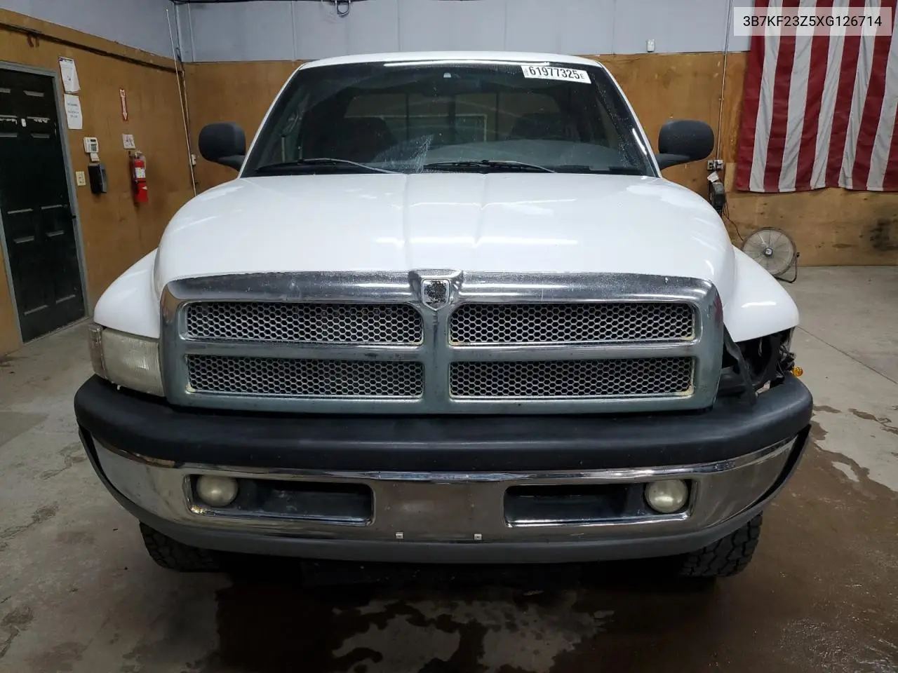 1999 Dodge Ram 2500 VIN: 3B7KF23Z5XG126714 Lot: 61977325