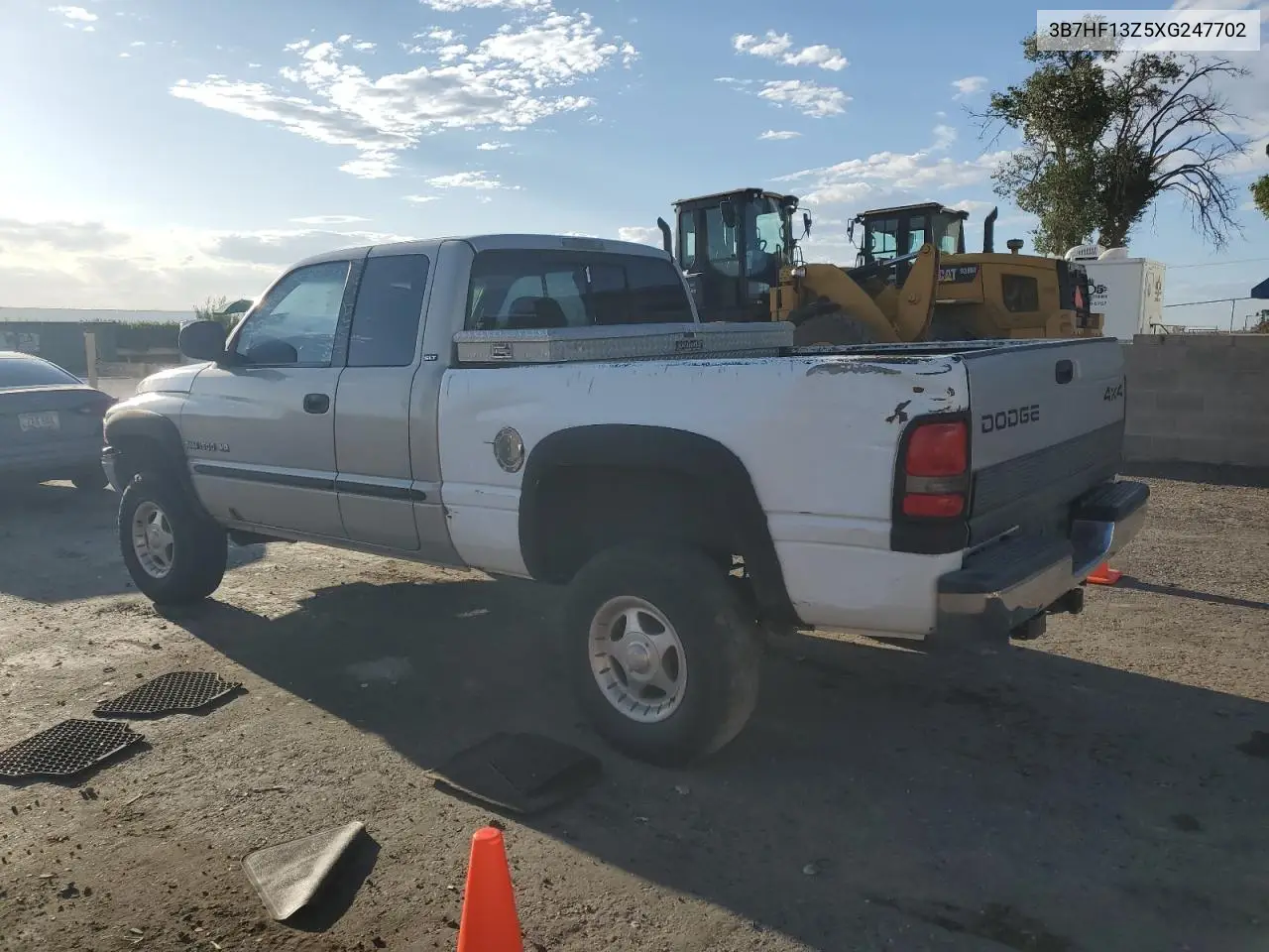 1999 Dodge Ram 1500 VIN: 3B7HF13Z5XG247702 Lot: 62019415