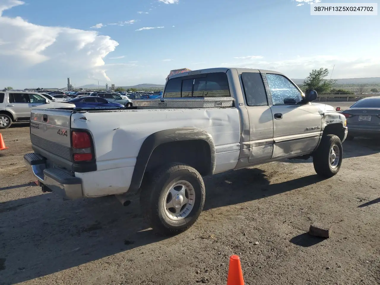 1999 Dodge Ram 1500 VIN: 3B7HF13Z5XG247702 Lot: 62019415
