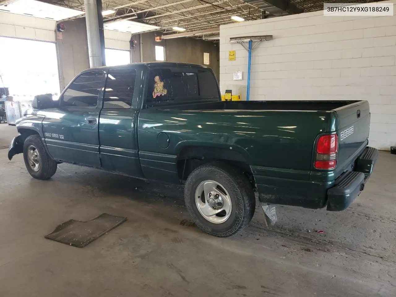 1999 Dodge Ram 1500 VIN: 3B7HC12Y9XG188249 Lot: 62077475