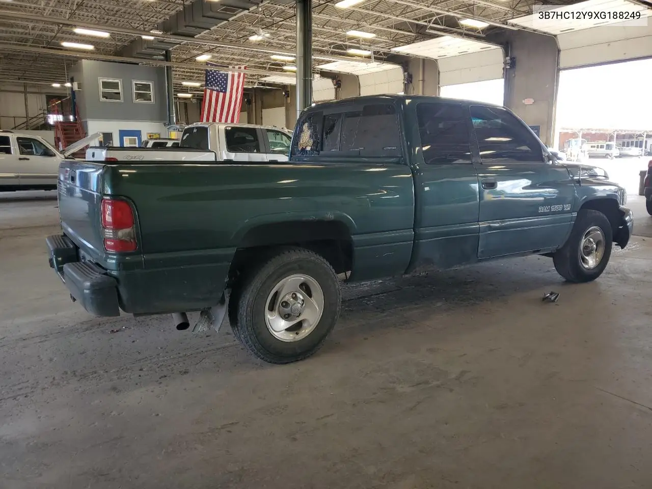 1999 Dodge Ram 1500 VIN: 3B7HC12Y9XG188249 Lot: 62077475