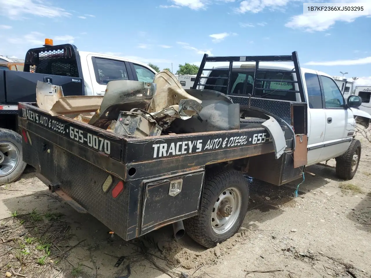 1999 Dodge Ram 2500 VIN: 1B7KF2366XJ503295 Lot: 62356075