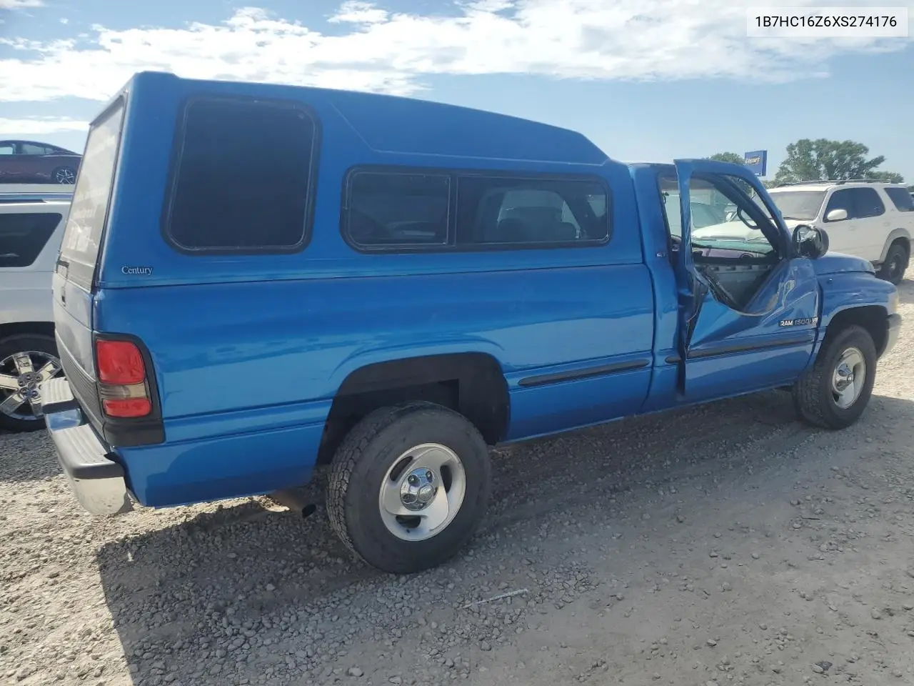 1999 Dodge Ram 1500 VIN: 1B7HC16Z6XS274176 Lot: 62464645