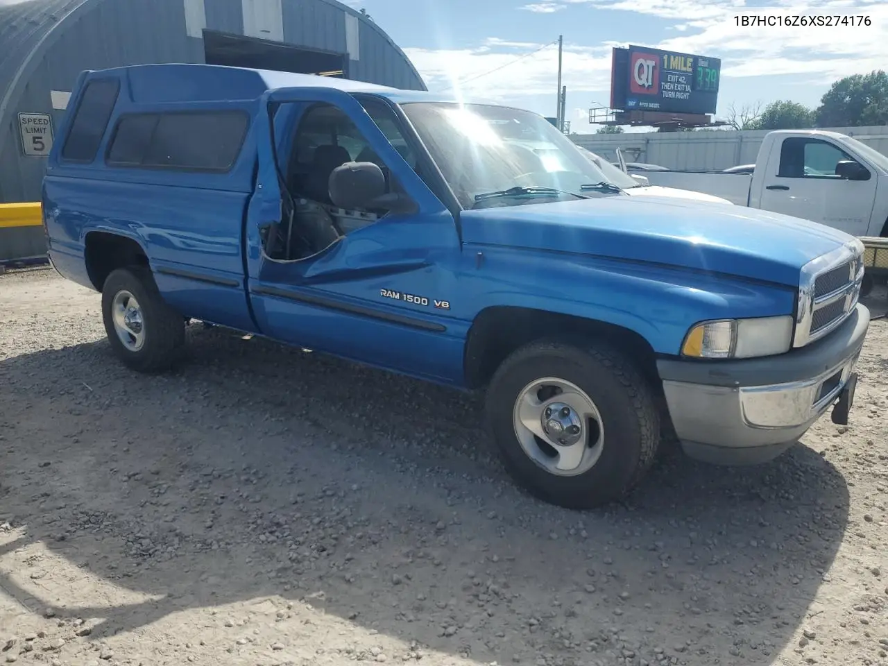 1999 Dodge Ram 1500 VIN: 1B7HC16Z6XS274176 Lot: 62464645