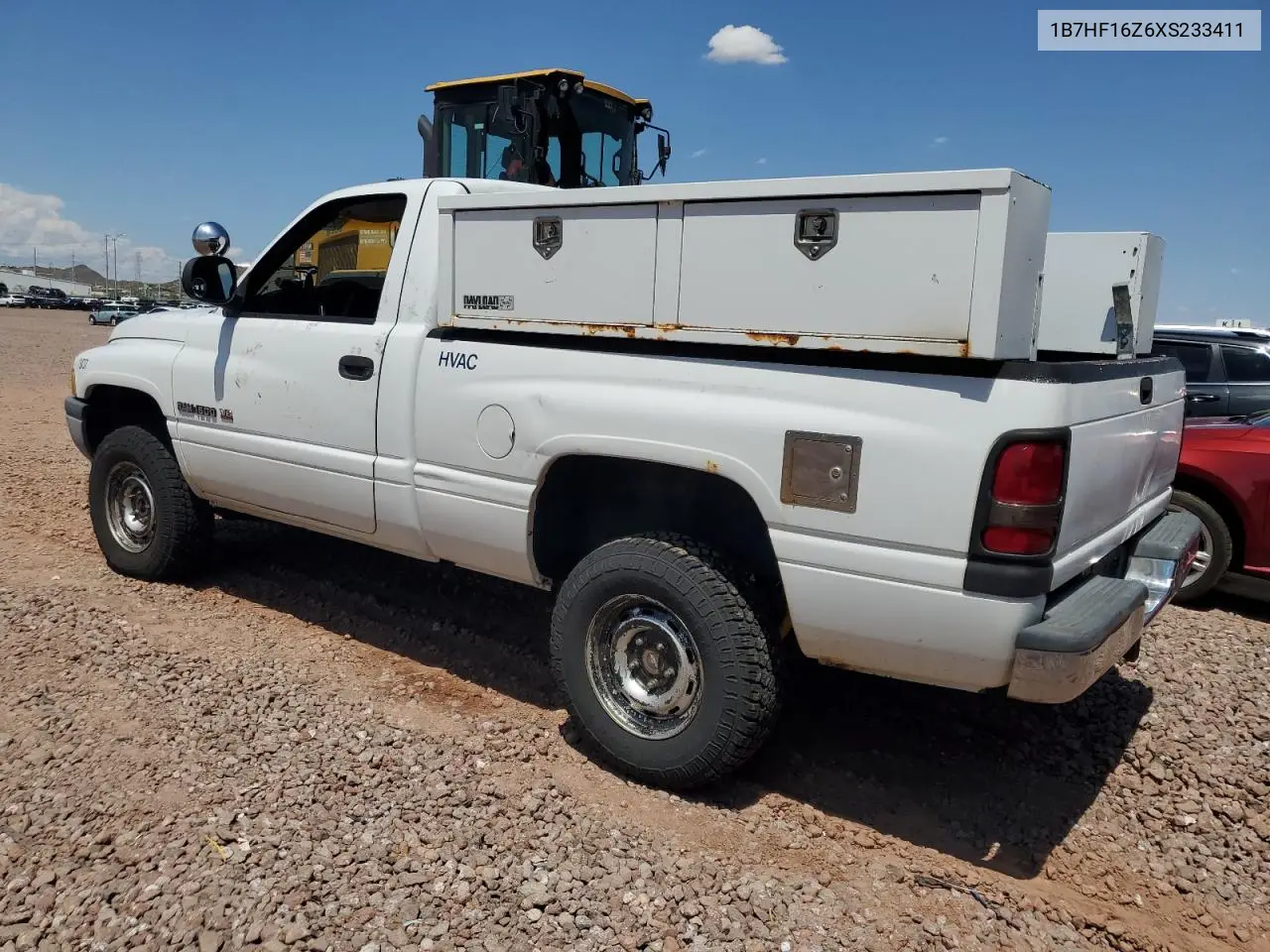 1999 Dodge Ram 1500 VIN: 1B7HF16Z6XS233411 Lot: 62953855
