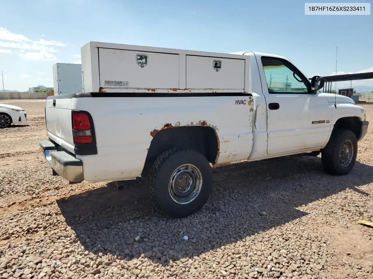 1999 Dodge Ram 1500 VIN: 1B7HF16Z6XS233411 Lot: 62953855