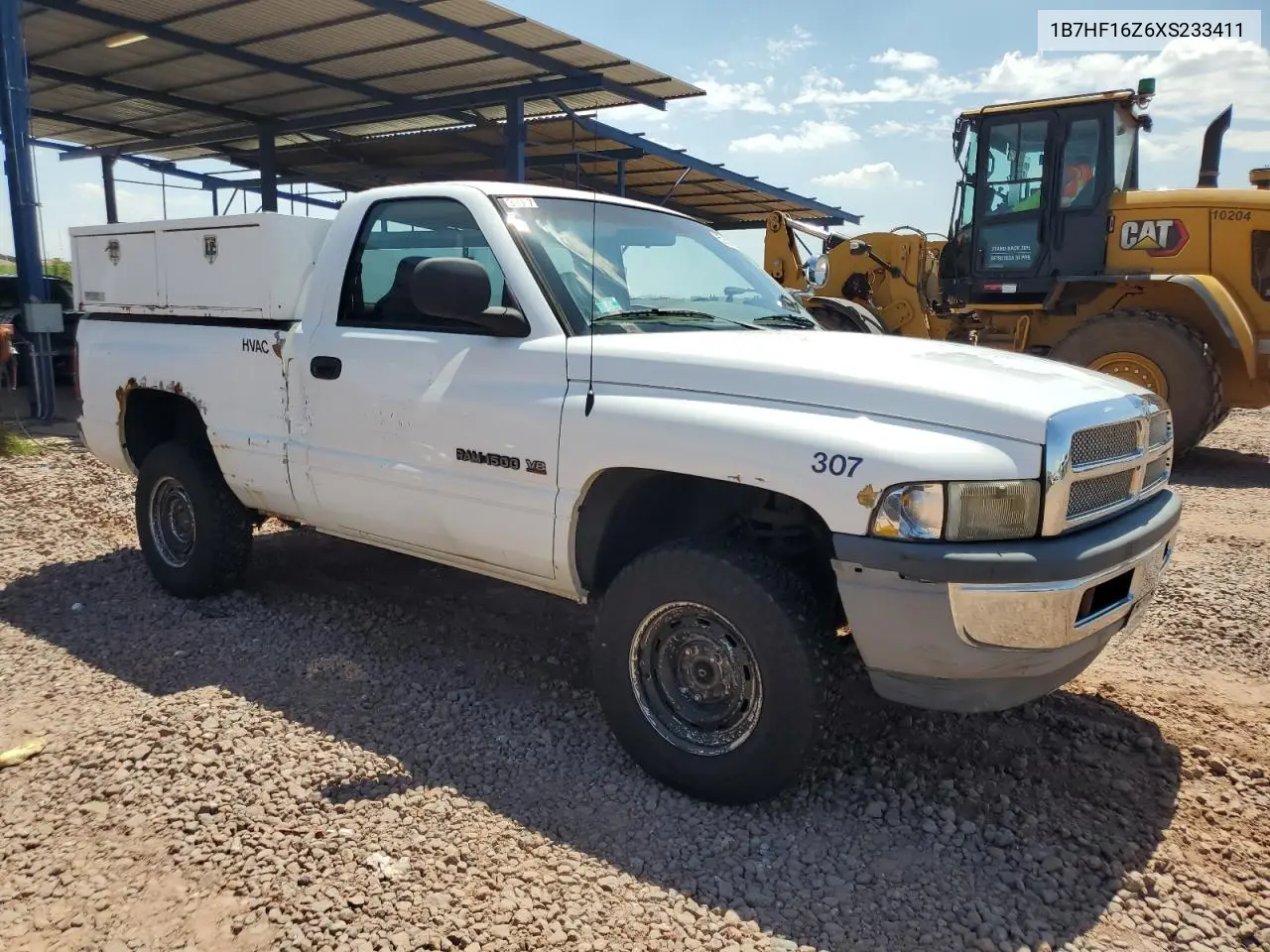 1999 Dodge Ram 1500 VIN: 1B7HF16Z6XS233411 Lot: 62953855
