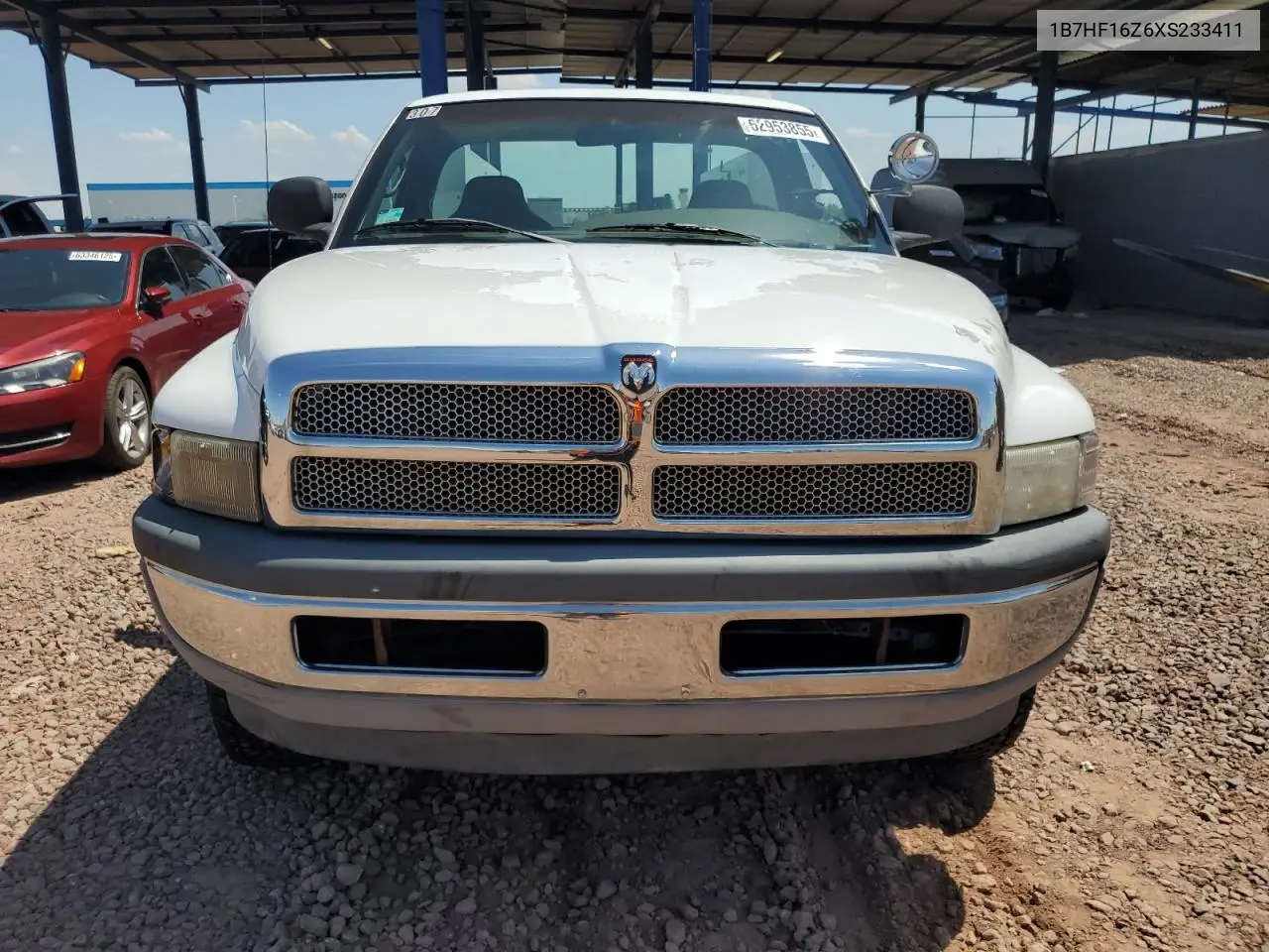 1999 Dodge Ram 1500 VIN: 1B7HF16Z6XS233411 Lot: 62953855