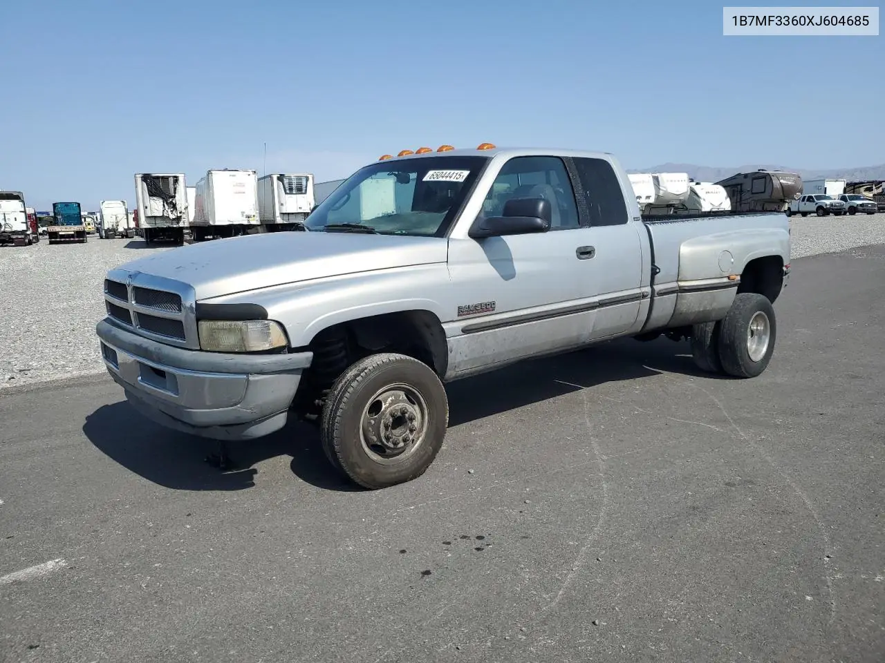 1999 Dodge Ram 3500 VIN: 1B7MF3360XJ604685 Lot: 65044415