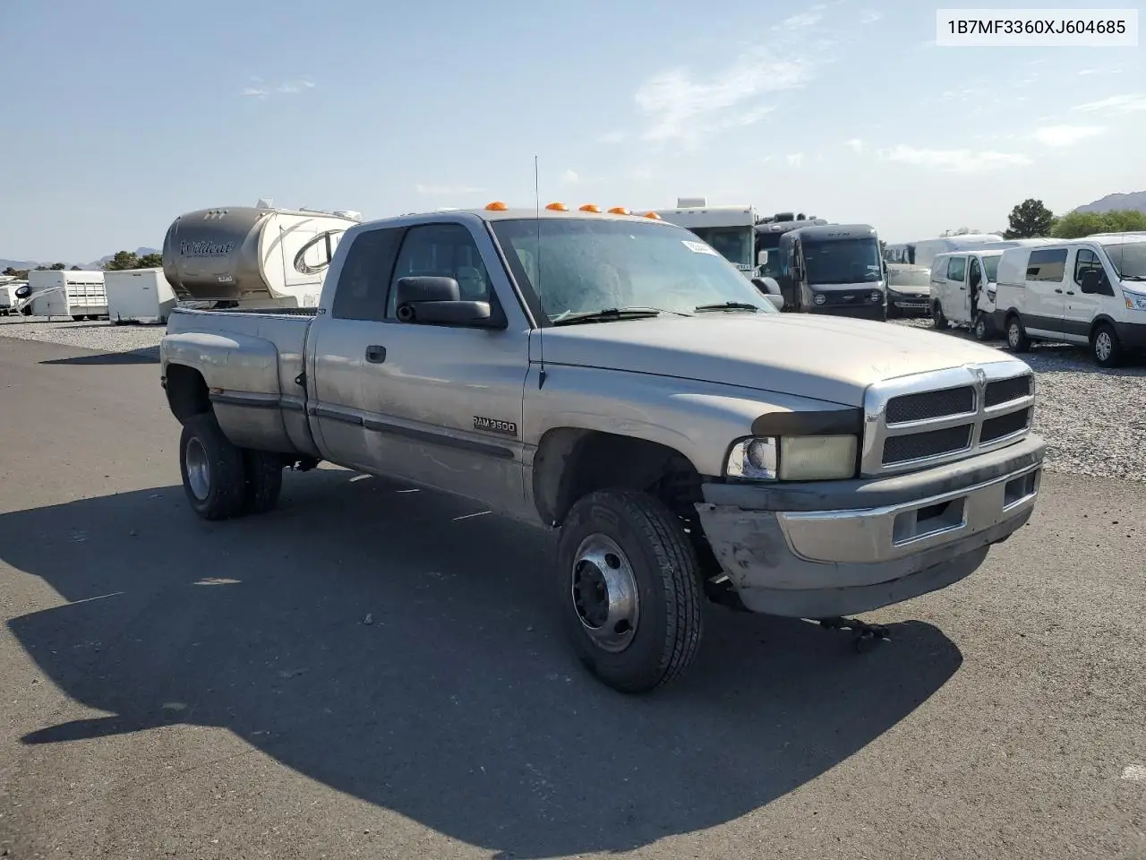 1999 Dodge Ram 3500 VIN: 1B7MF3360XJ604685 Lot: 65044415