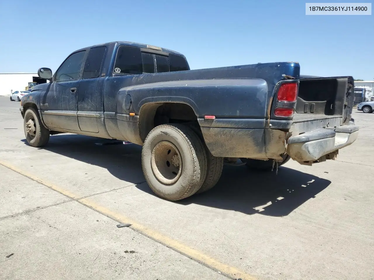 2000 Dodge Ram 3500 VIN: 1B7MC3361YJ114900 Lot: 55778075