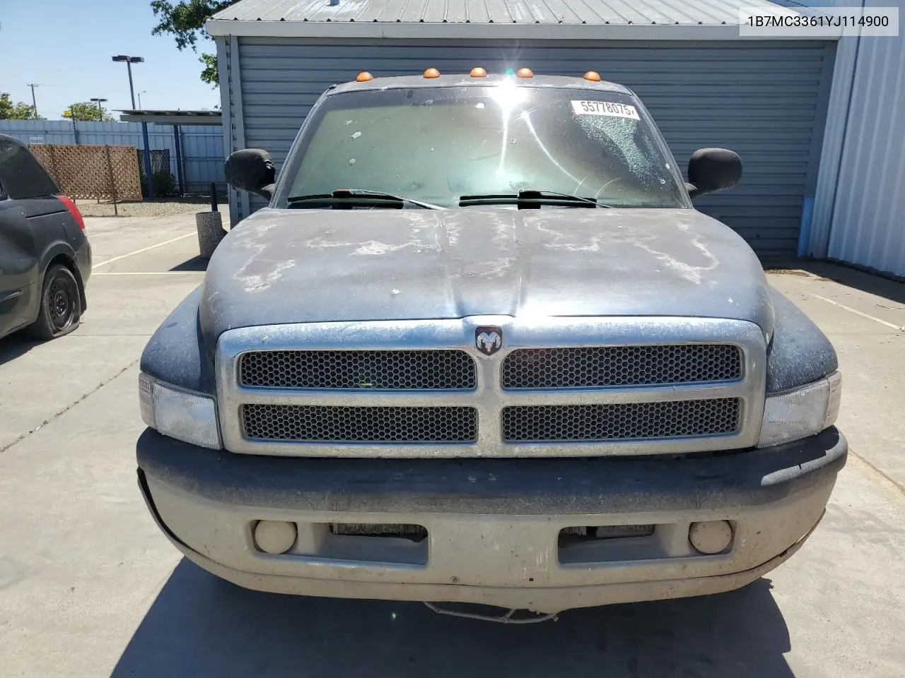 2000 Dodge Ram 3500 VIN: 1B7MC3361YJ114900 Lot: 55778075