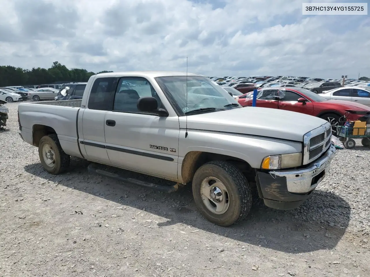2000 Dodge Ram 1500 VIN: 3B7HC13Y4YG155725 Lot: 56171315