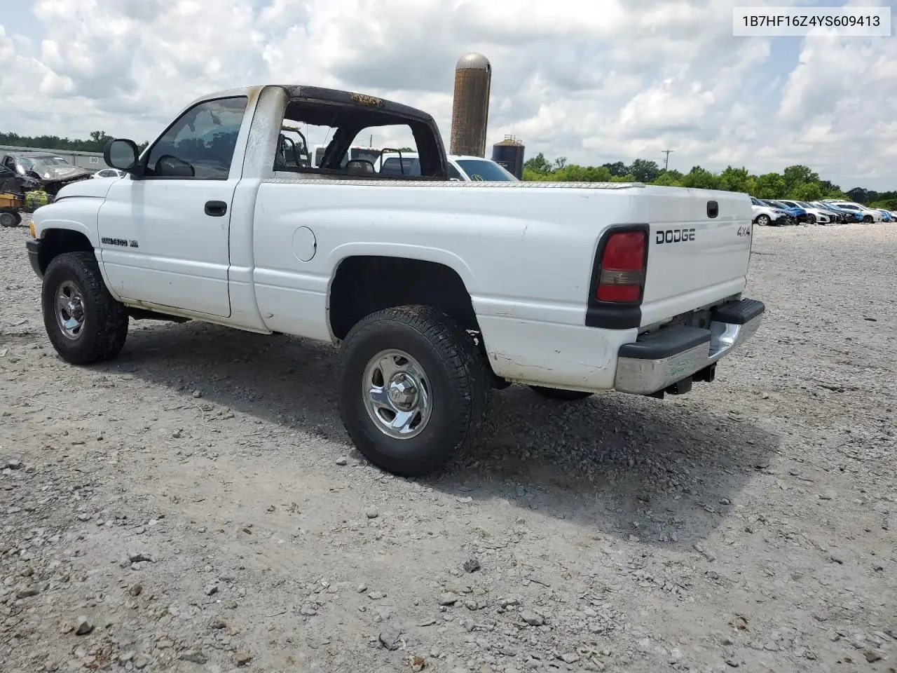 2000 Dodge Ram 1500 VIN: 1B7HF16Z4YS609413 Lot: 57460435