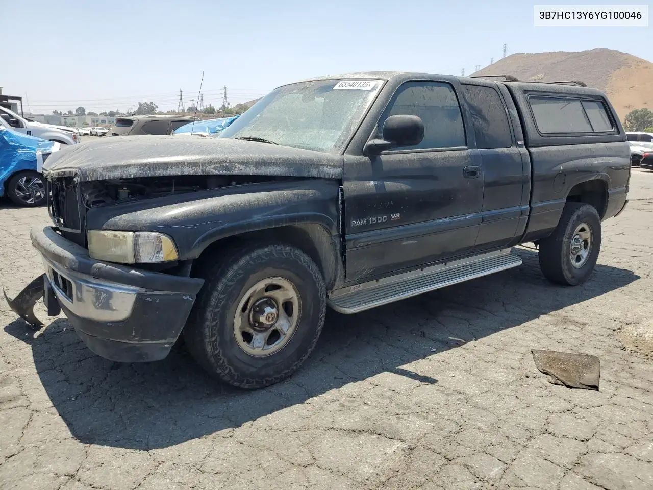 2000 Dodge Ram 1500 VIN: 3B7HC13Y6YG100046 Lot: 65540135
