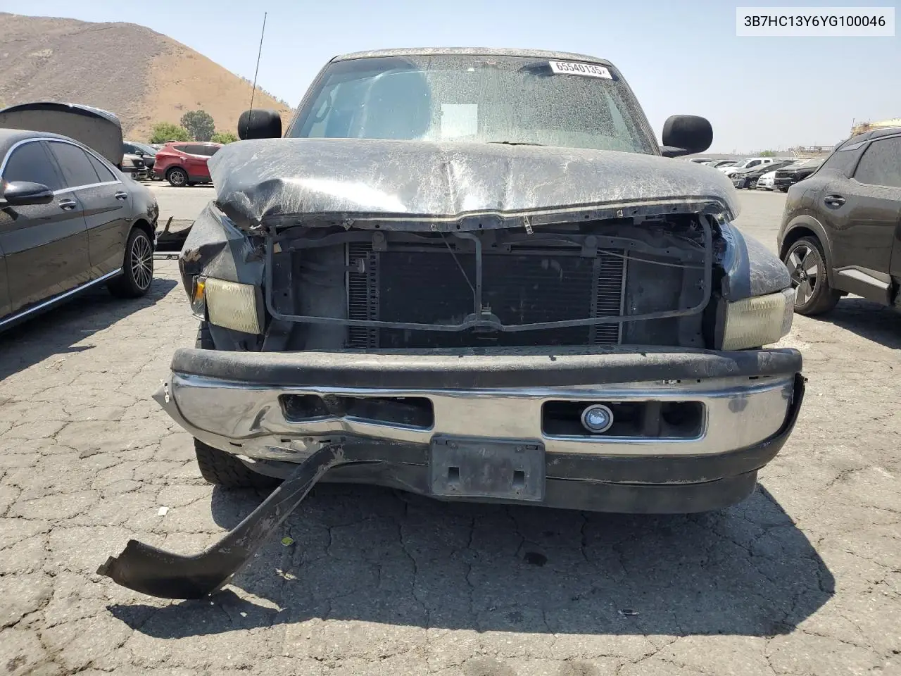 2000 Dodge Ram 1500 VIN: 3B7HC13Y6YG100046 Lot: 65540135