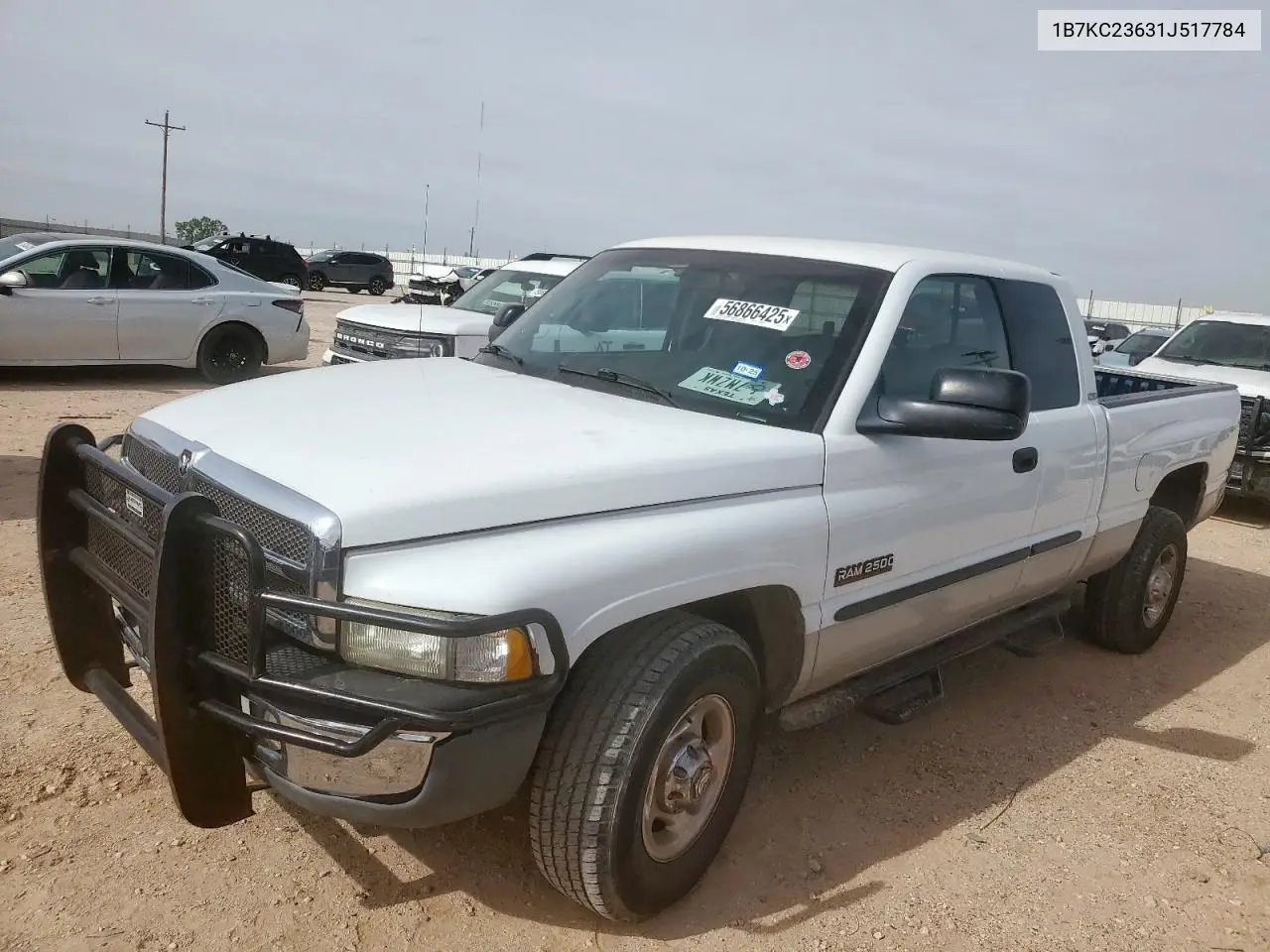 2001 Dodge Ram 2500 VIN: 1B7KC23631J517784 Lot: 56866425