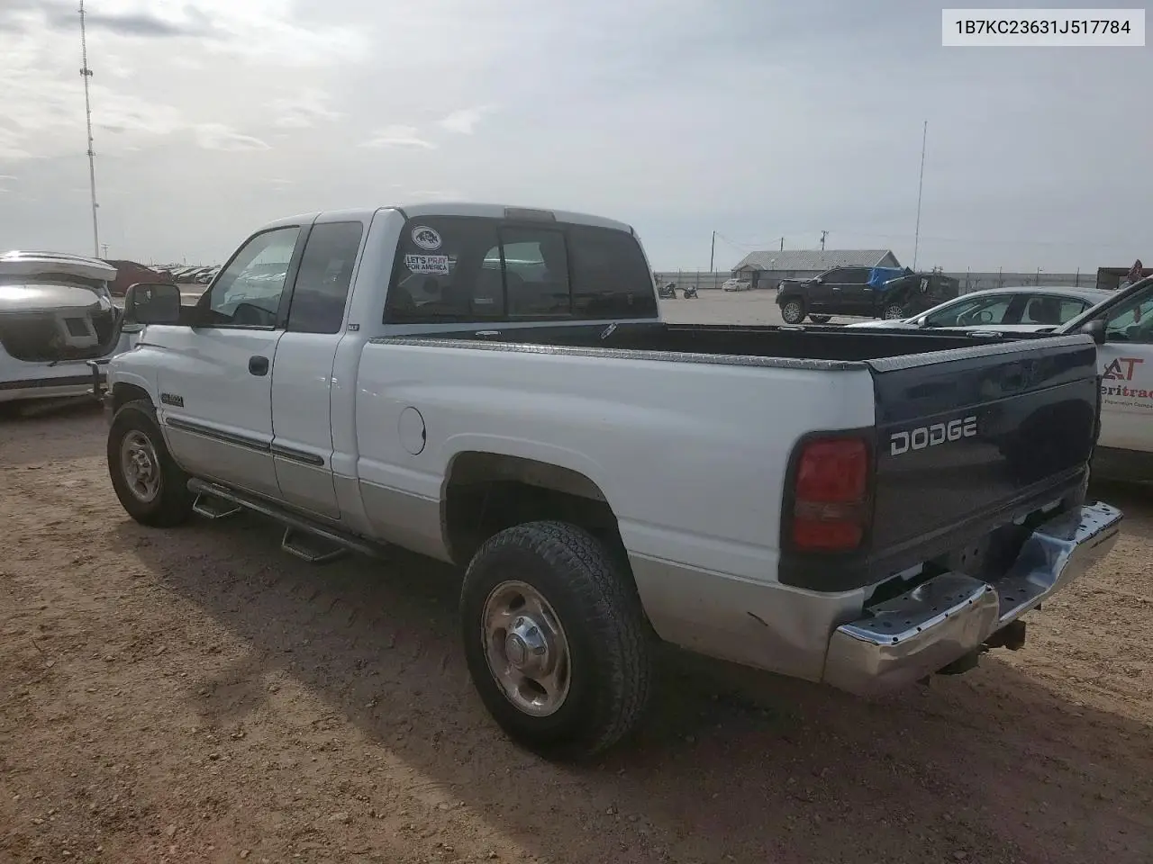 2001 Dodge Ram 2500 VIN: 1B7KC23631J517784 Lot: 56866425