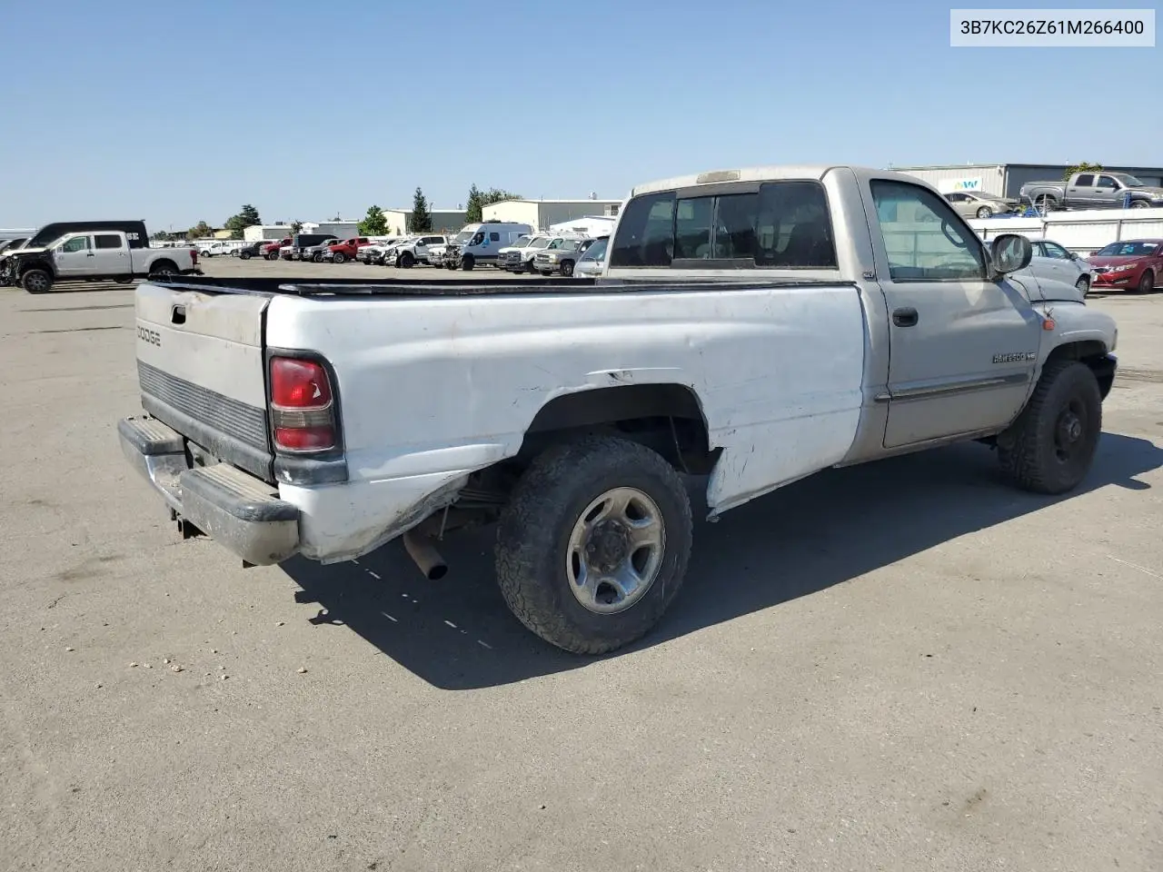 2001 Dodge Ram 2500 VIN: 3B7KC26Z61M266400 Lot: 62605135