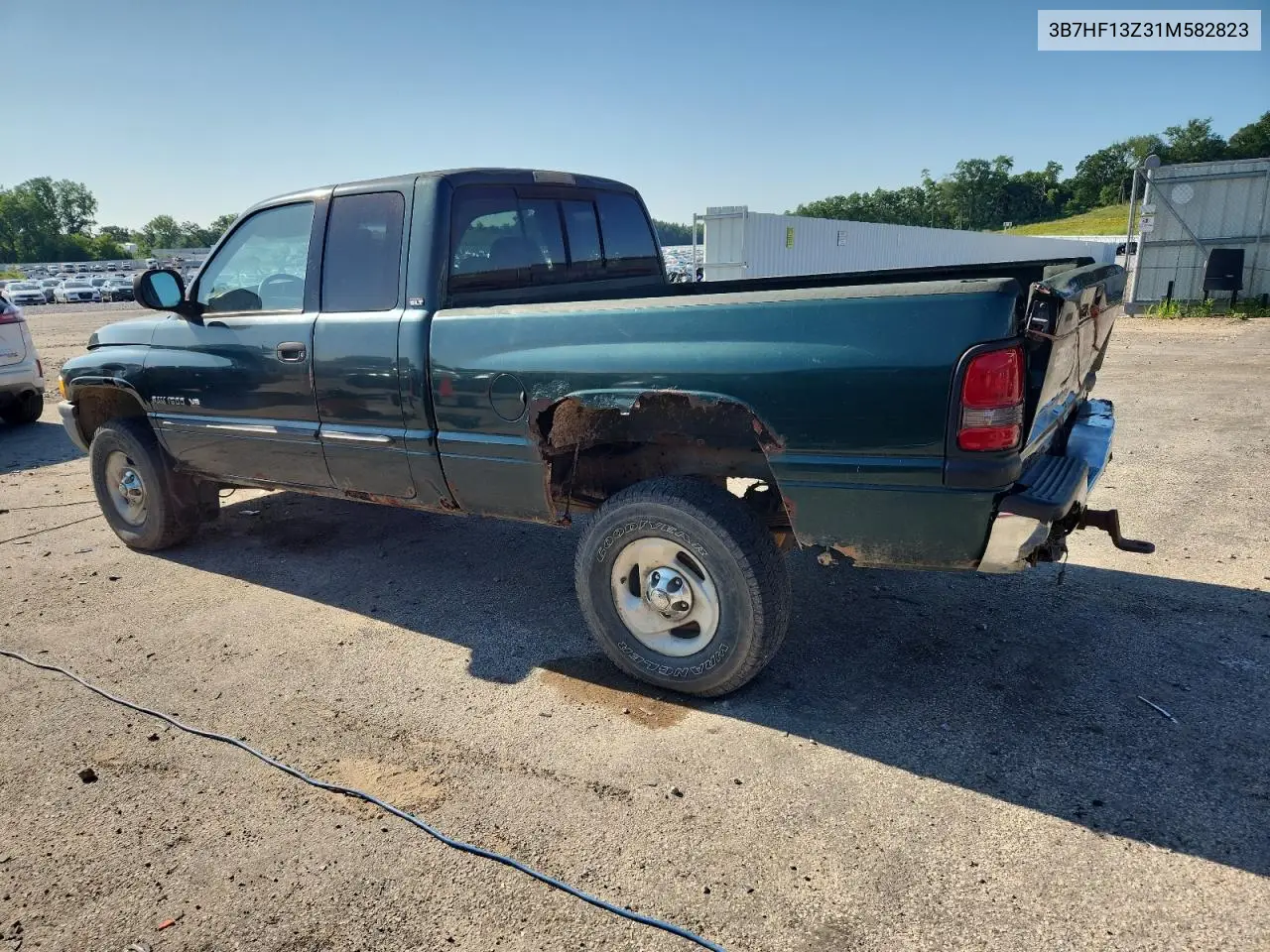 2001 Dodge Ram 1500 VIN: 3B7HF13Z31M582823 Lot: 62861405