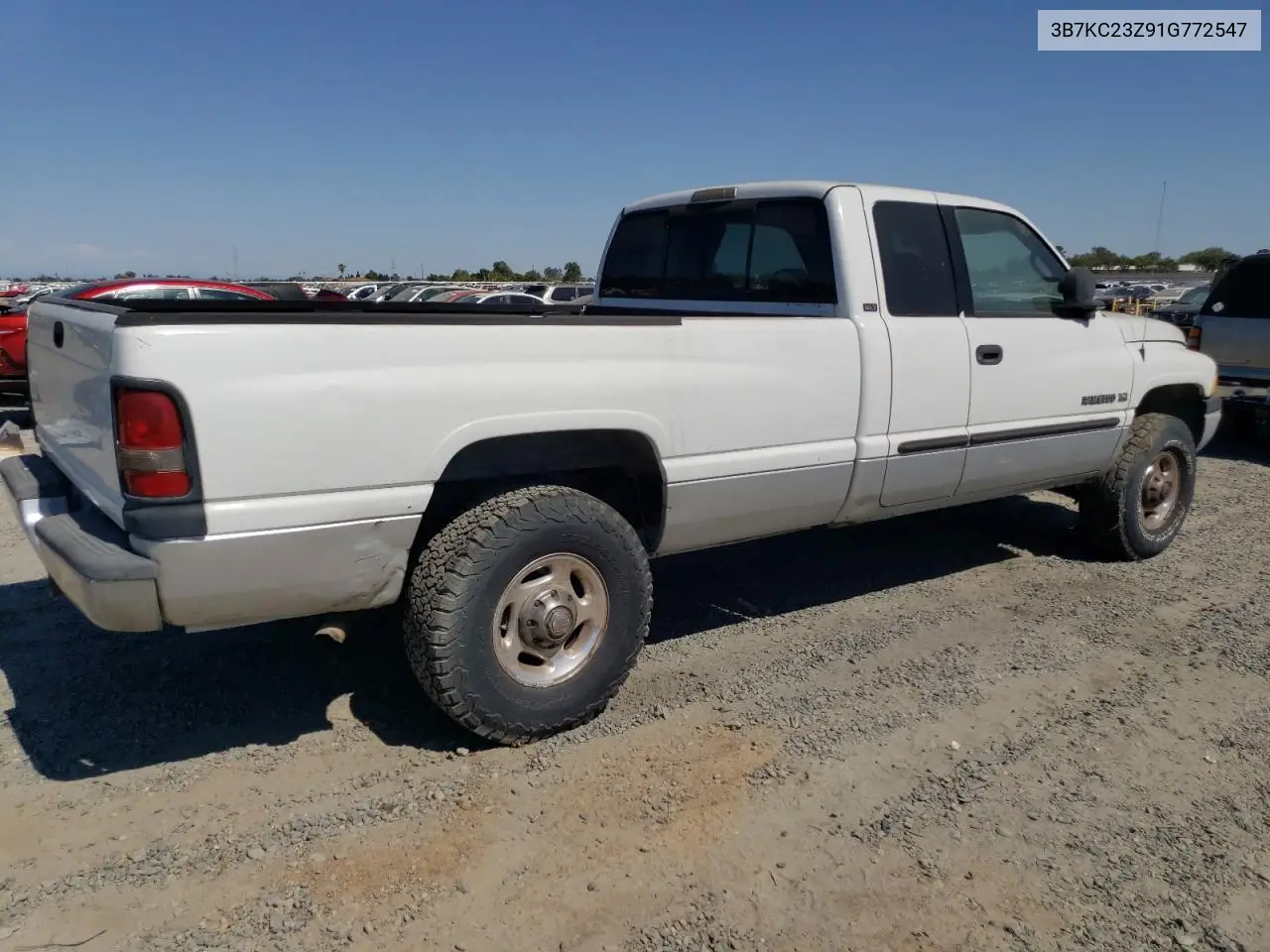2001 Dodge Ram 2500 VIN: 3B7KC23Z91G772547 Lot: 63025915