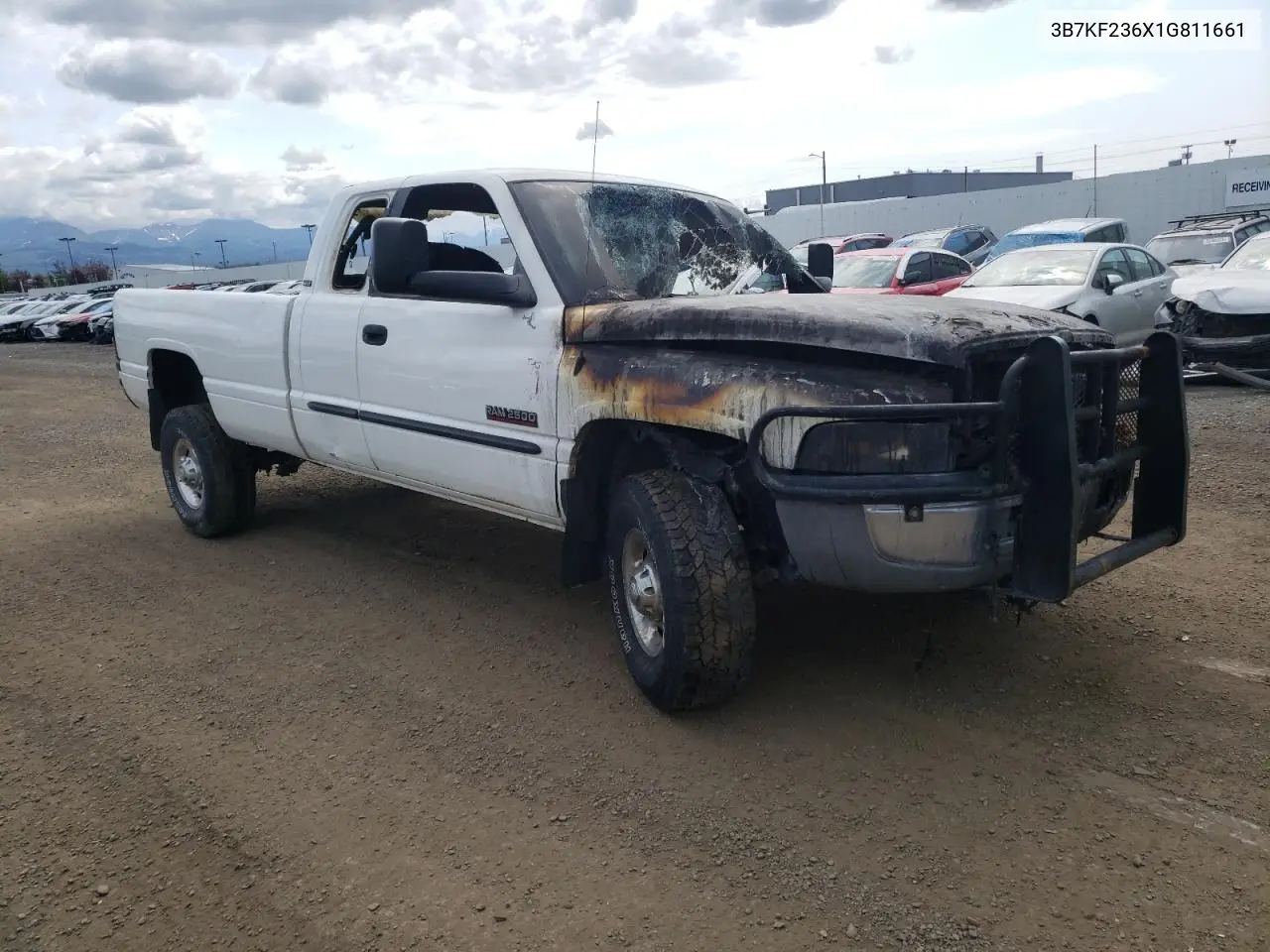 2001 Dodge Ram 2500 VIN: 3B7KF236X1G811661 Lot: 64212205