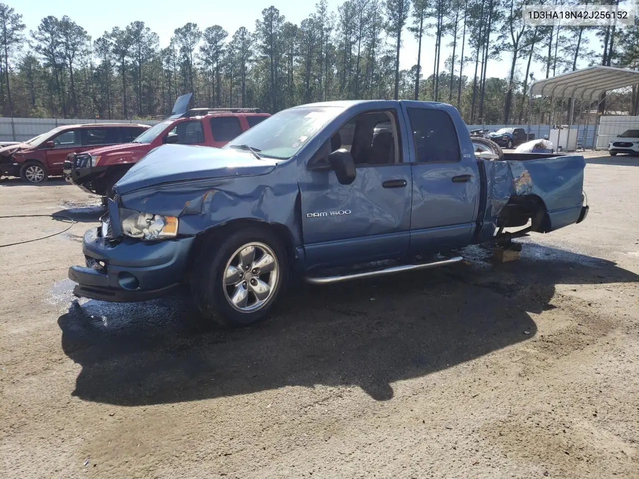 2002 Dodge Ram 1500 VIN: 1D3HA18N42J256152 Lot: 50395385