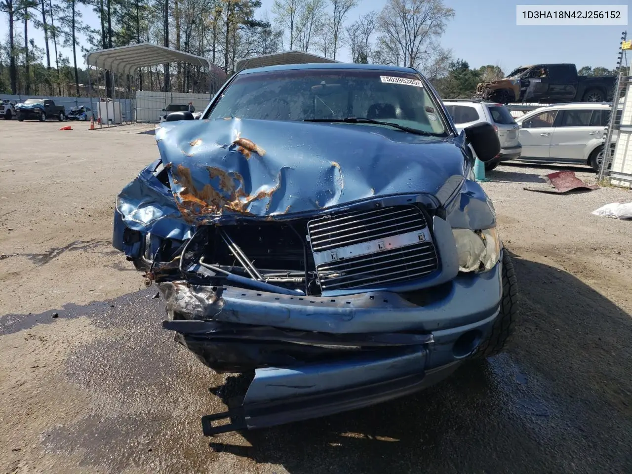 2002 Dodge Ram 1500 VIN: 1D3HA18N42J256152 Lot: 50395385