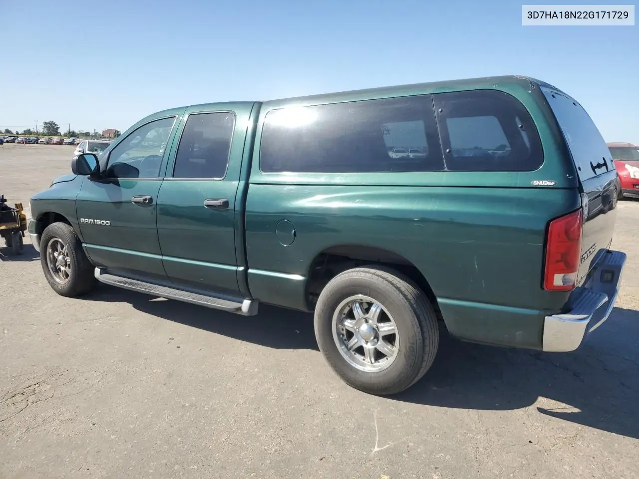 2002 Dodge Ram 1500 VIN: 3D7HA18N22G171729 Lot: 56913675