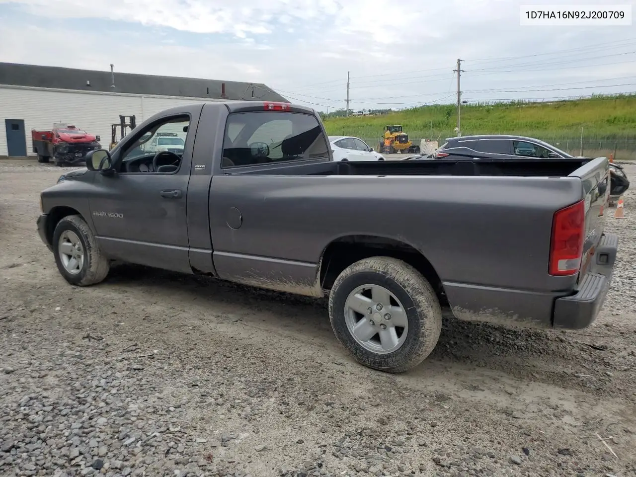 2002 Dodge Ram 1500 VIN: 1D7HA16N92J200709 Lot: 62883405