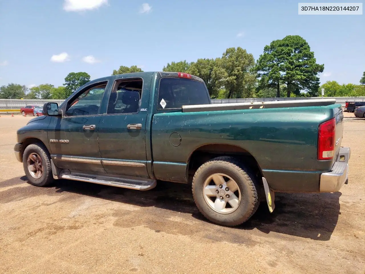 2002 Dodge Ram 1500 VIN: 3D7HA18N22G144207 Lot: 65834515