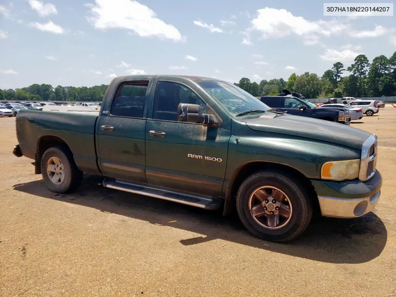 2002 Dodge Ram 1500 VIN: 3D7HA18N22G144207 Lot: 65834515