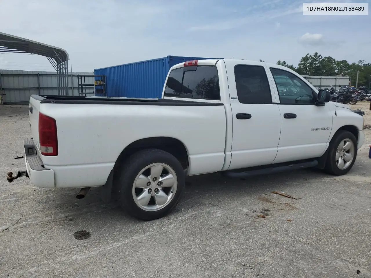 2002 Dodge Ram 1500 VIN: 1D7HA18N02J158489 Lot: 66083405