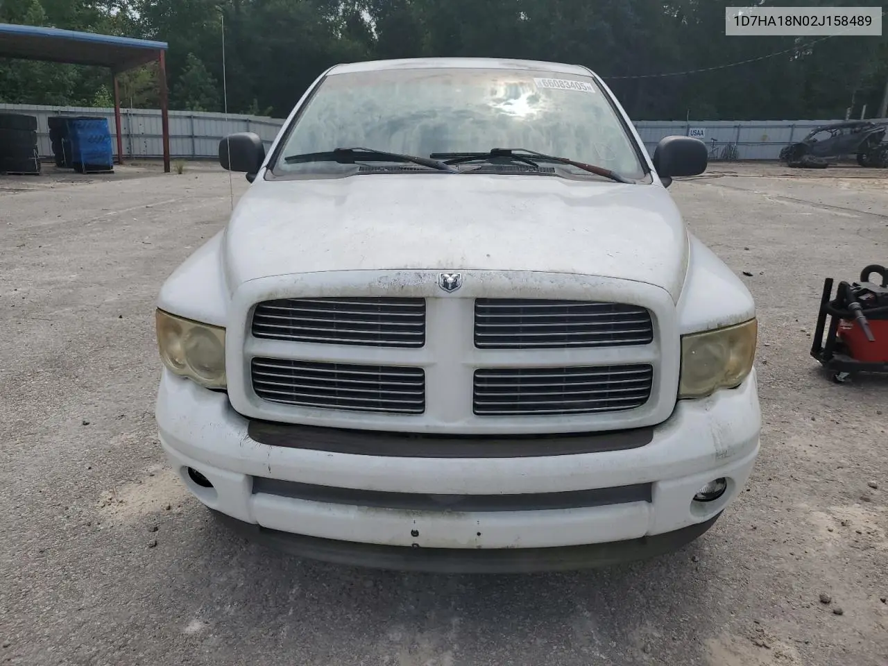 2002 Dodge Ram 1500 VIN: 1D7HA18N02J158489 Lot: 66083405
