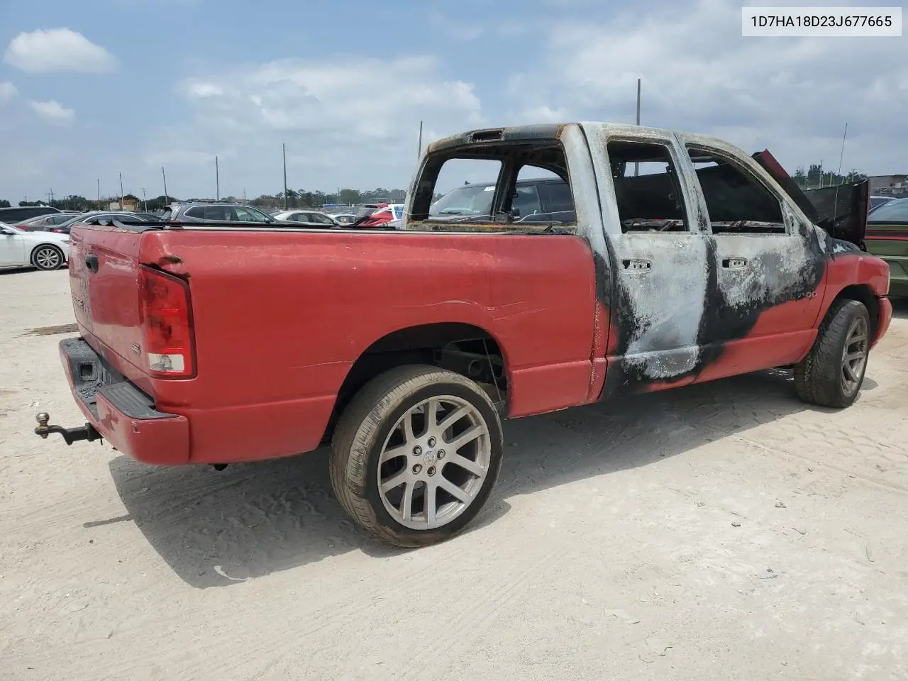 2003 Dodge Ram 1500 St VIN: 1D7HA18D23J677665 Lot: 53474855