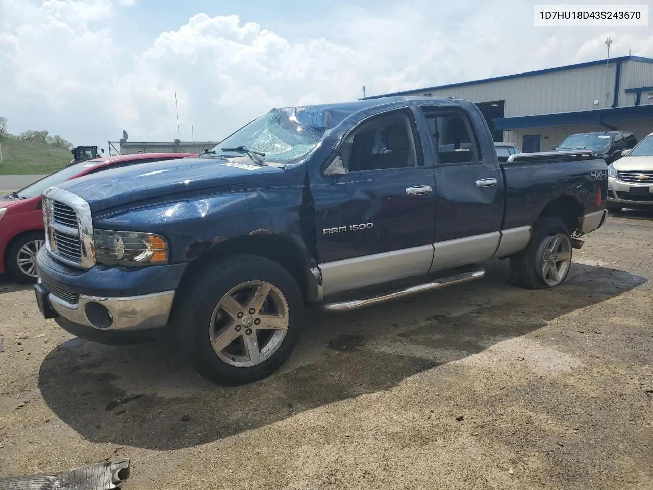 2003 Dodge Ram 1500 St VIN: 1D7HU18D43S243670 Lot: 56870715