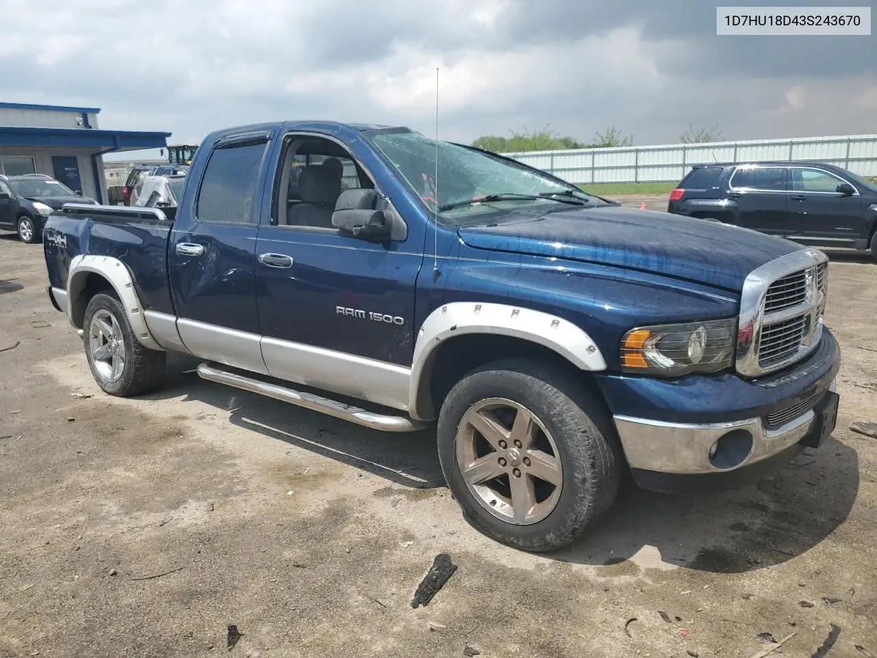 2003 Dodge Ram 1500 St VIN: 1D7HU18D43S243670 Lot: 56870715