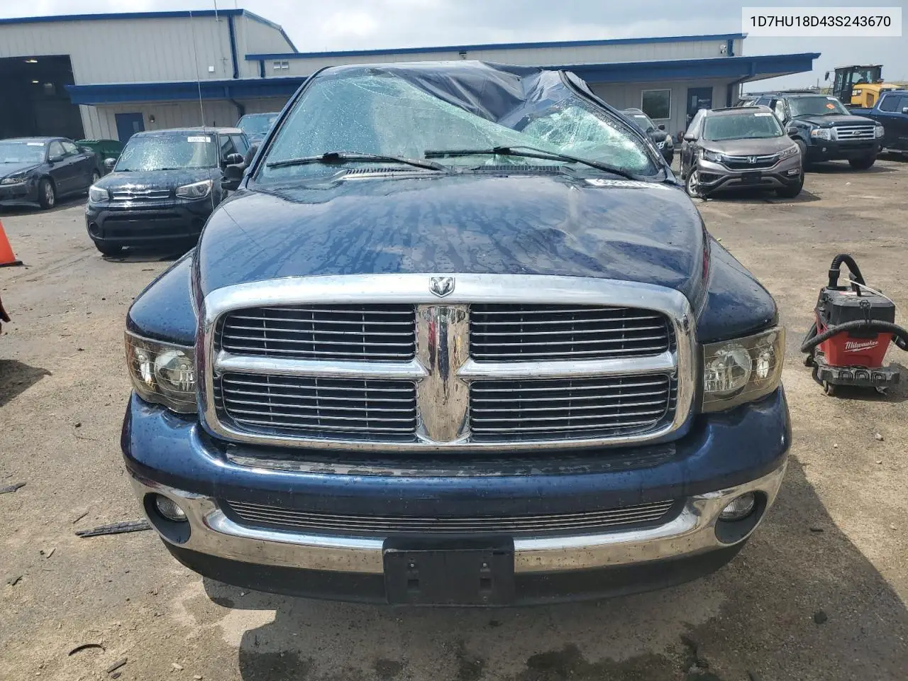 2003 Dodge Ram 1500 St VIN: 1D7HU18D43S243670 Lot: 56870715
