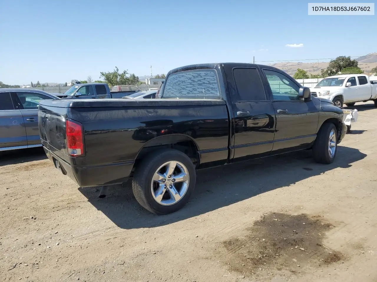 2003 Dodge Ram 1500 St VIN: 1D7HA18D53J667602 Lot: 61799695
