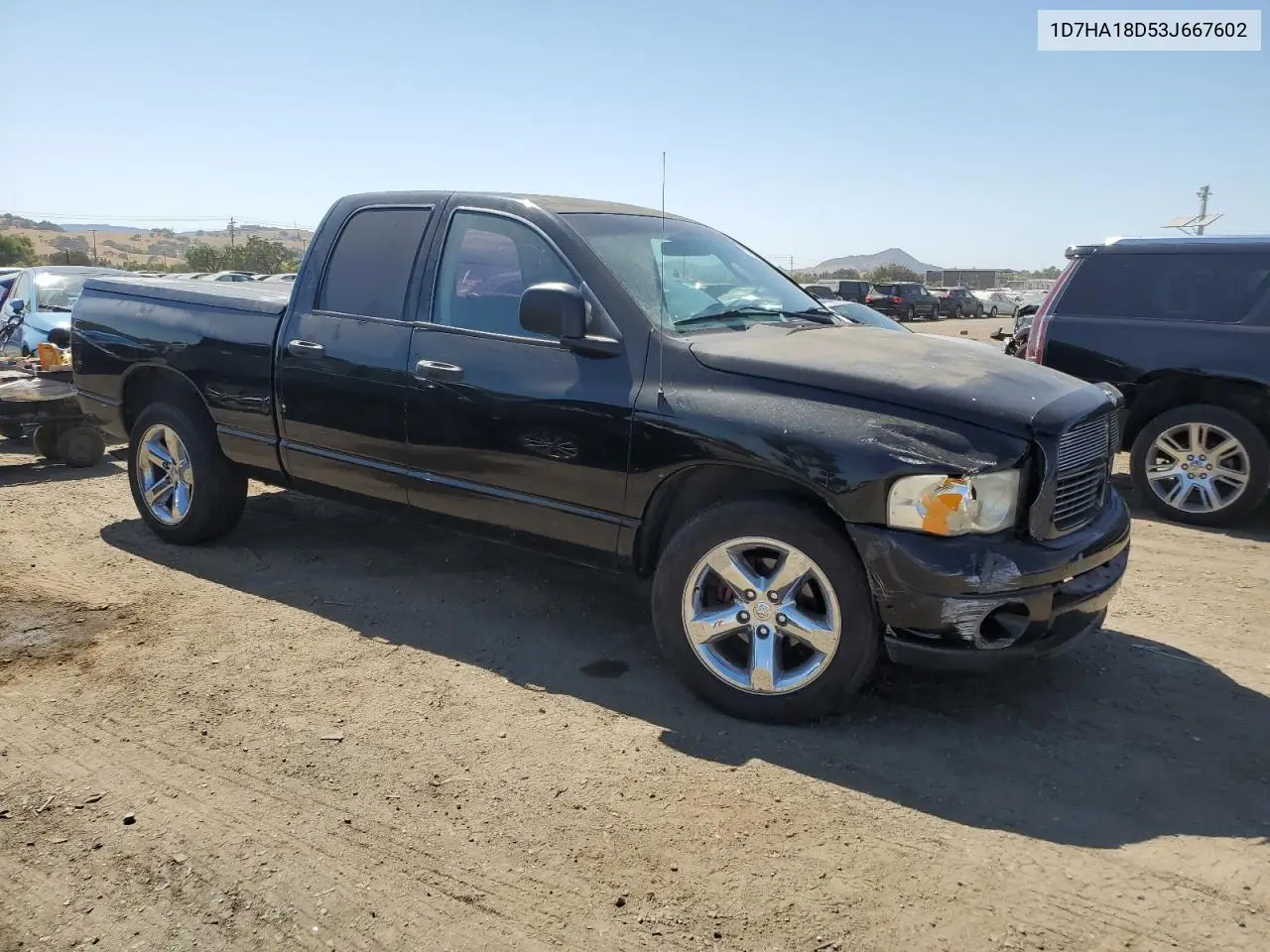 2003 Dodge Ram 1500 St VIN: 1D7HA18D53J667602 Lot: 61799695